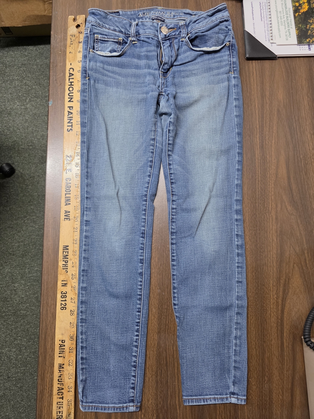 American Eagle Outfitters Light Blue Skinny Jeans